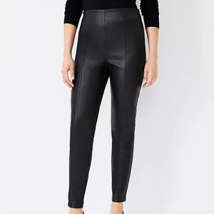 NWT Ann Taylor Faux Leather Pants